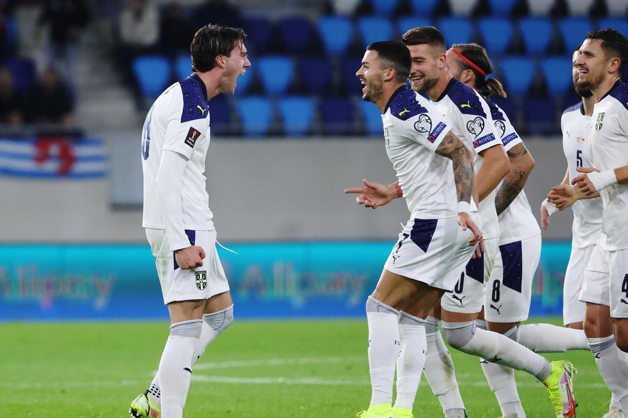 World Cup - UEFA Qualifiers - Group A - Luxembourg v Serbia