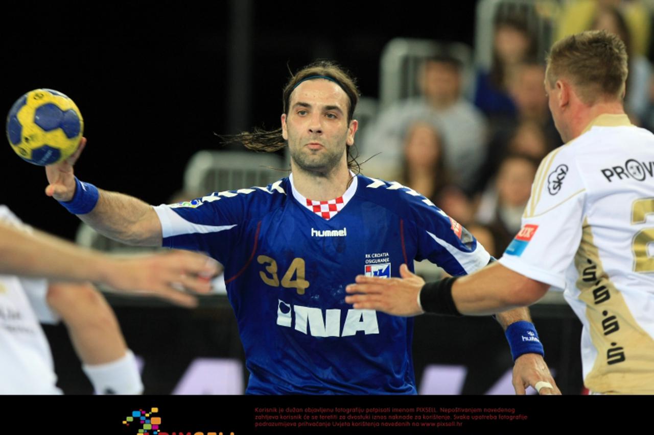 '21.04.2012., Arena Zagreb, Zagreb - Prva utakmica cetvrtfinala Lige prvaka, RK Croatia osiguranje Zagreb - THW Kiel. Ivano Balic.  Photo: Dalibor Urukalovic/PIXSELL'