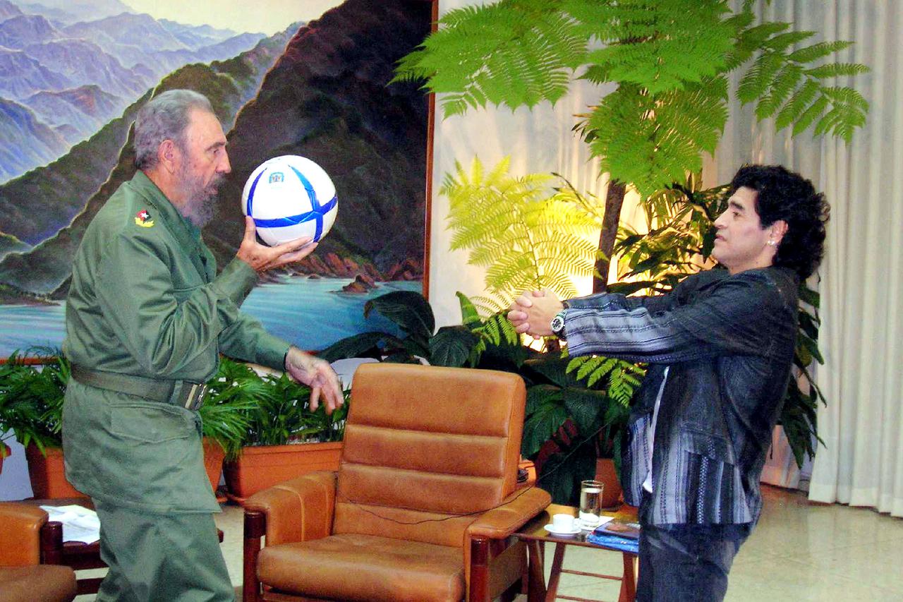 castro, maradona