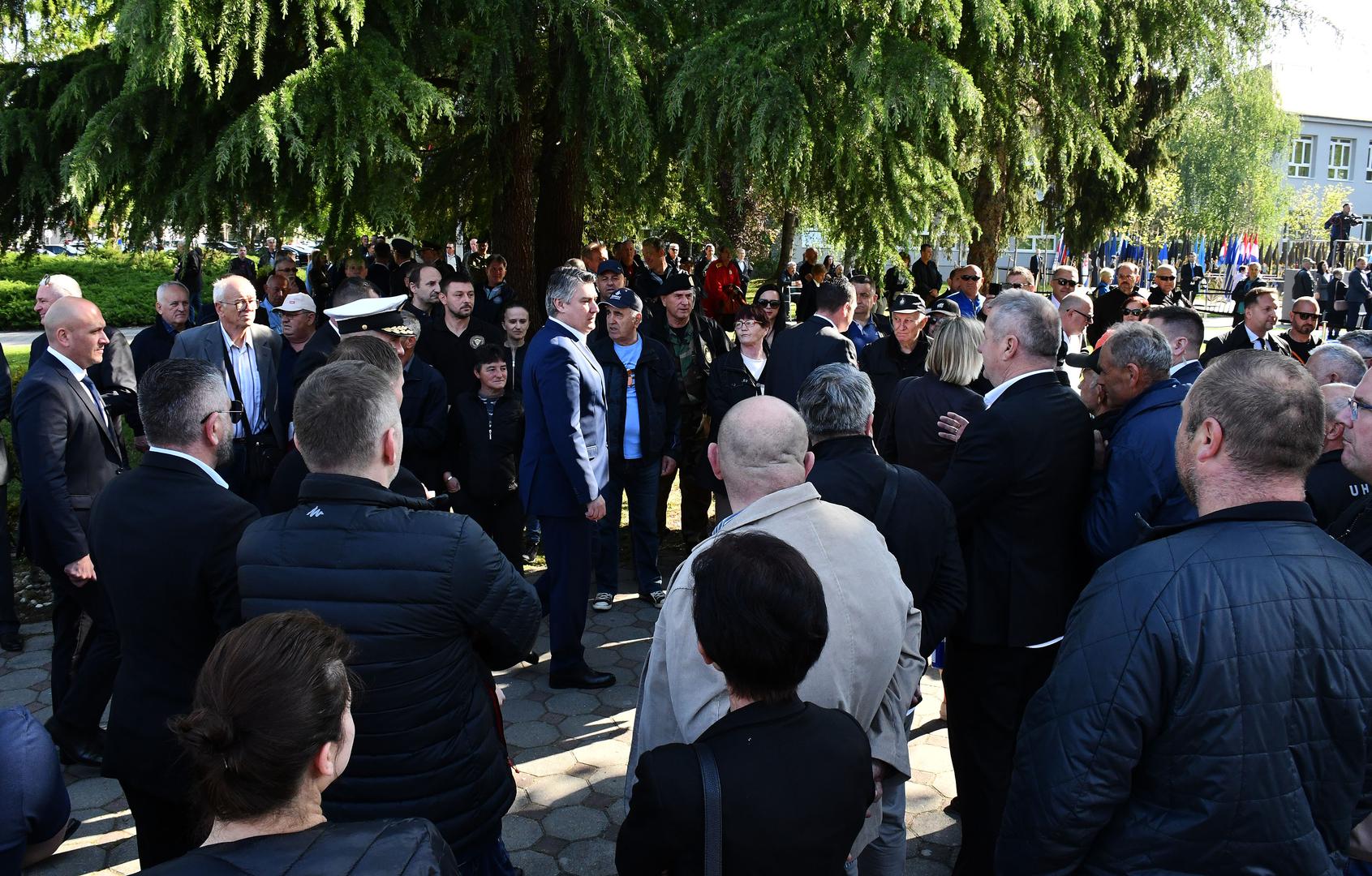 01.05.2022., Okucani - Obiljezavanje 27. obljetnice vojno-redarstvene operacije Bljesak u Okucanima  Photo: Ivica Galovic/PIXSELL