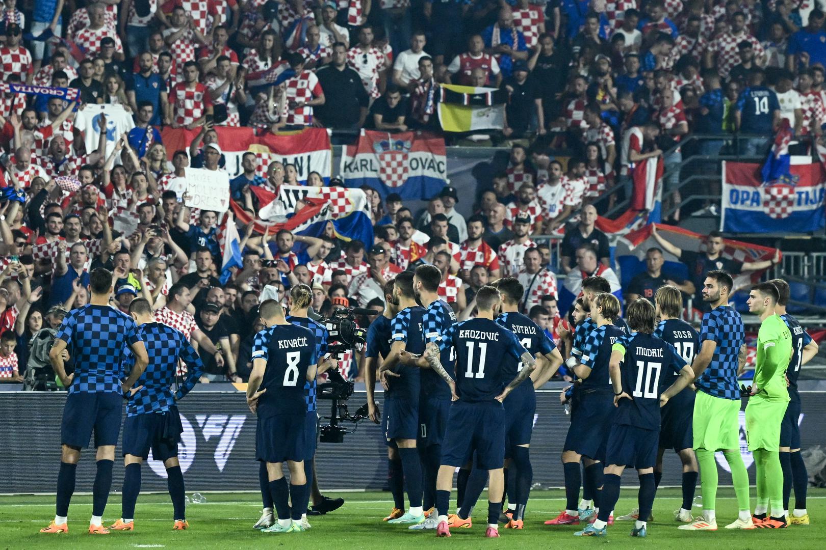 18.06.2023., stadion Feyenoord "De Kuip", Rotterdam, Nizozemska - UEFA Liga nacija, finale, Hrvatska - Spanjolska. Photo: Marko Lukunic/PIXSELL