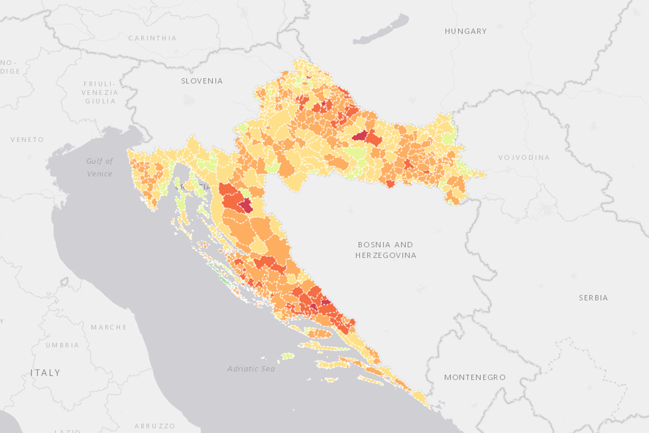 HZJZ: karta procijepljenosti