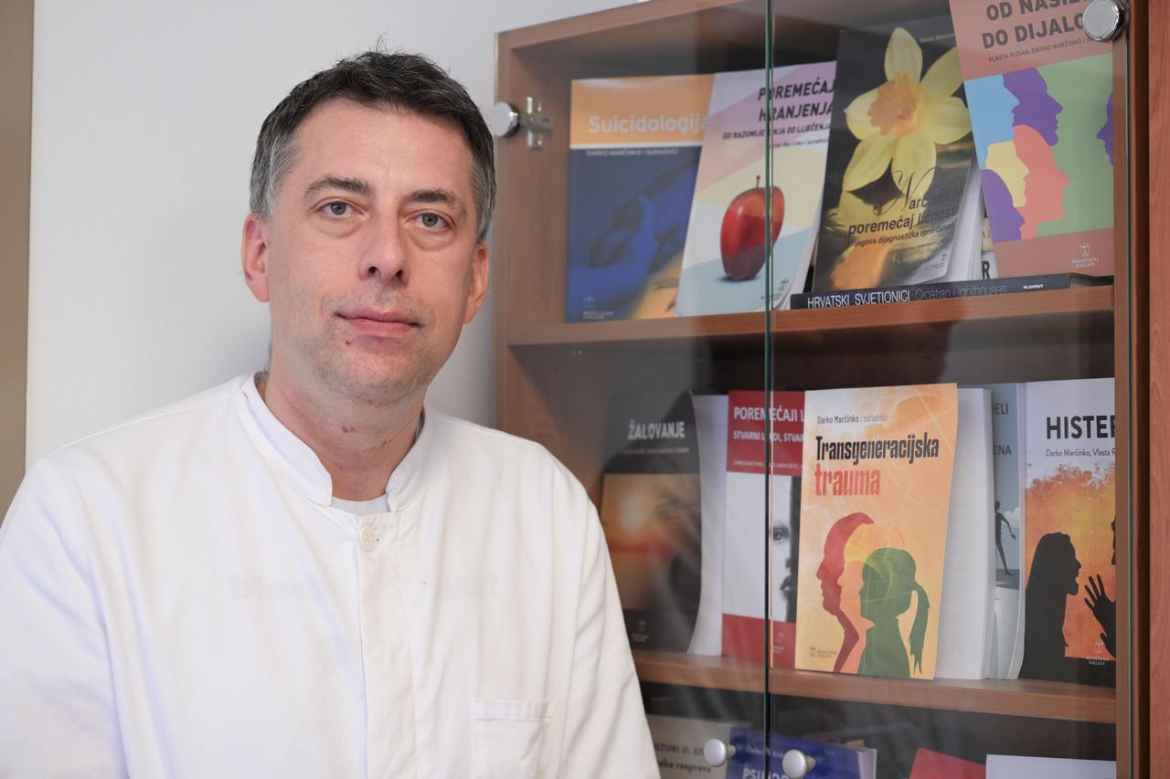 Zagreb: Darko Marcinko predstojnik klinike za psihijatriju na Rebru