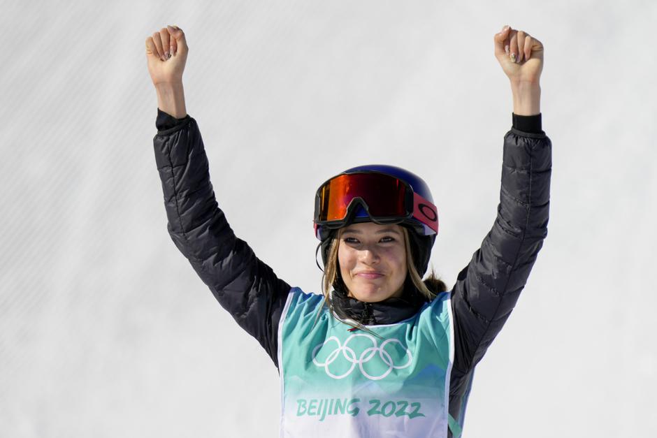 Gu of China wins Women's Freestyle Big Air event at the Beijing 2022 Winter Olympics