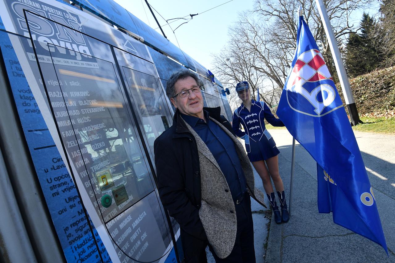 Zagreb: Tramvaj posvećen Dinamovoj generaciji iz 1982.