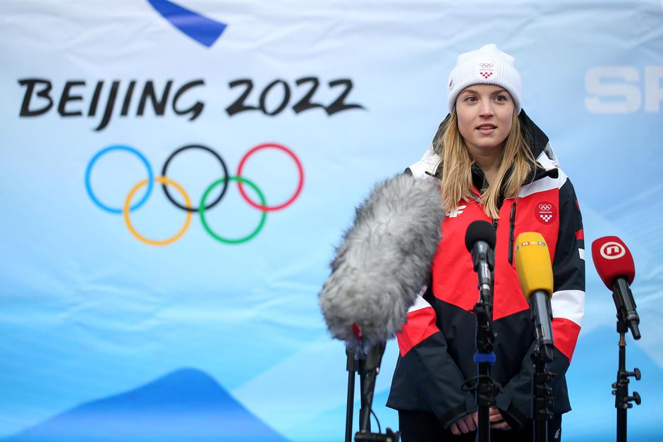 Zagreb: Susret s olimpijcima, skorašnjim putnicima na Zimske olimpijske igre u Peking 2022.