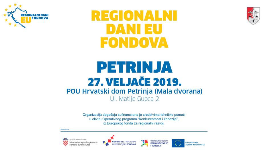 Regionalni dani  EU fondova Petrinja