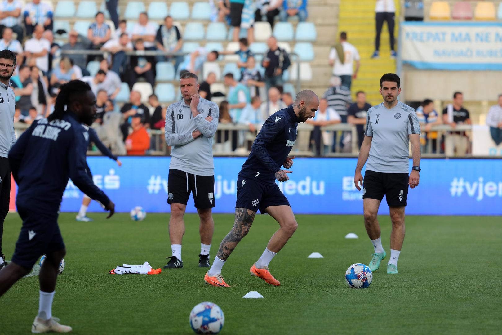 07.04.2024., Rijeka - Stadion HNK Rijeka, SuperSport HNL 23/24, 29 kolo, HNK Rijeka - HNK Hajduk. Photo: Goran Kovacic/PIXSELL