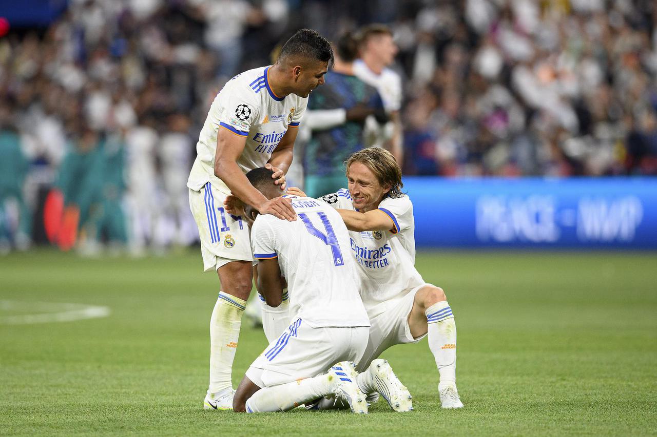 Soccer Champions League Final 2022/ Liverpool FC - Real Madrid 0:1.