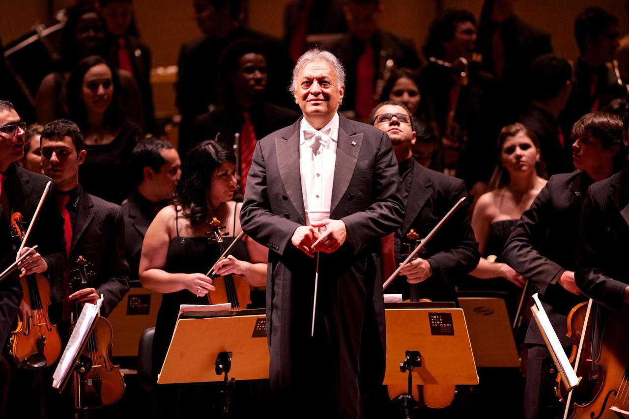 Sao Paulo: Dirigent Zubin Mehta i simfonijski orkestar Heliopolis 