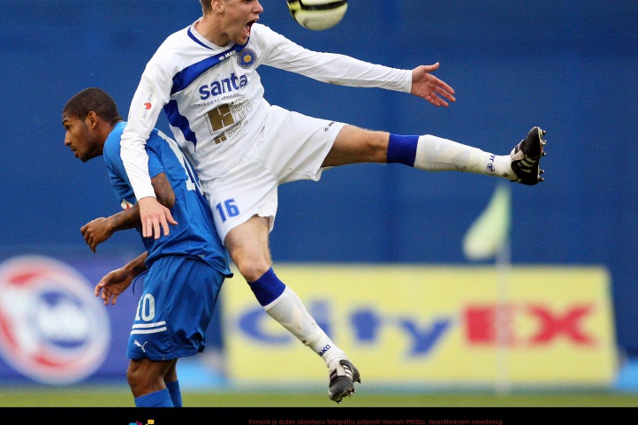 '13.04.2012., Stadion Maksimir, Zagreb - Nogometna utakmica 26. kola MAXtv Prve HNL, GNK Dinamo - NK Zadar. Sammir, Ivan Tokic. Photo: Slavko Midzor/PIXSEL'