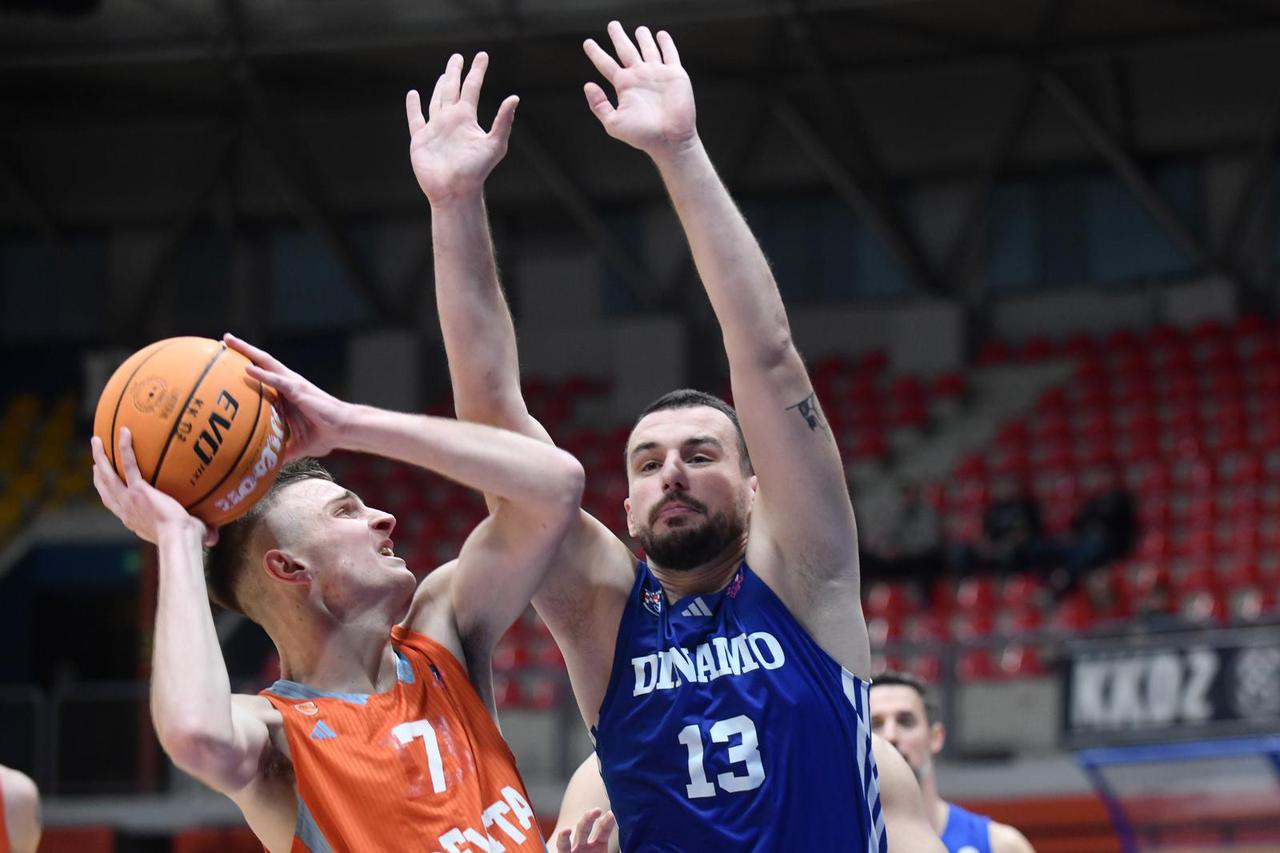 Utakmica 7. kola državnog prvenstva košarkaša Dinamo - Cedevita Junior