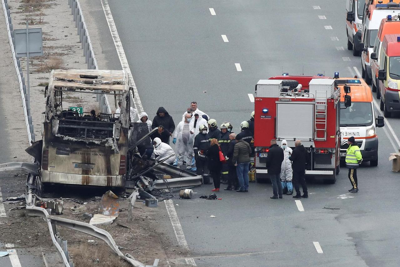 Bus crash in Bulgaria