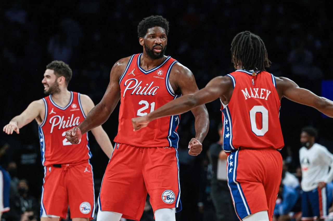 NBA: Philadelphia 76ers at Brooklyn Nets