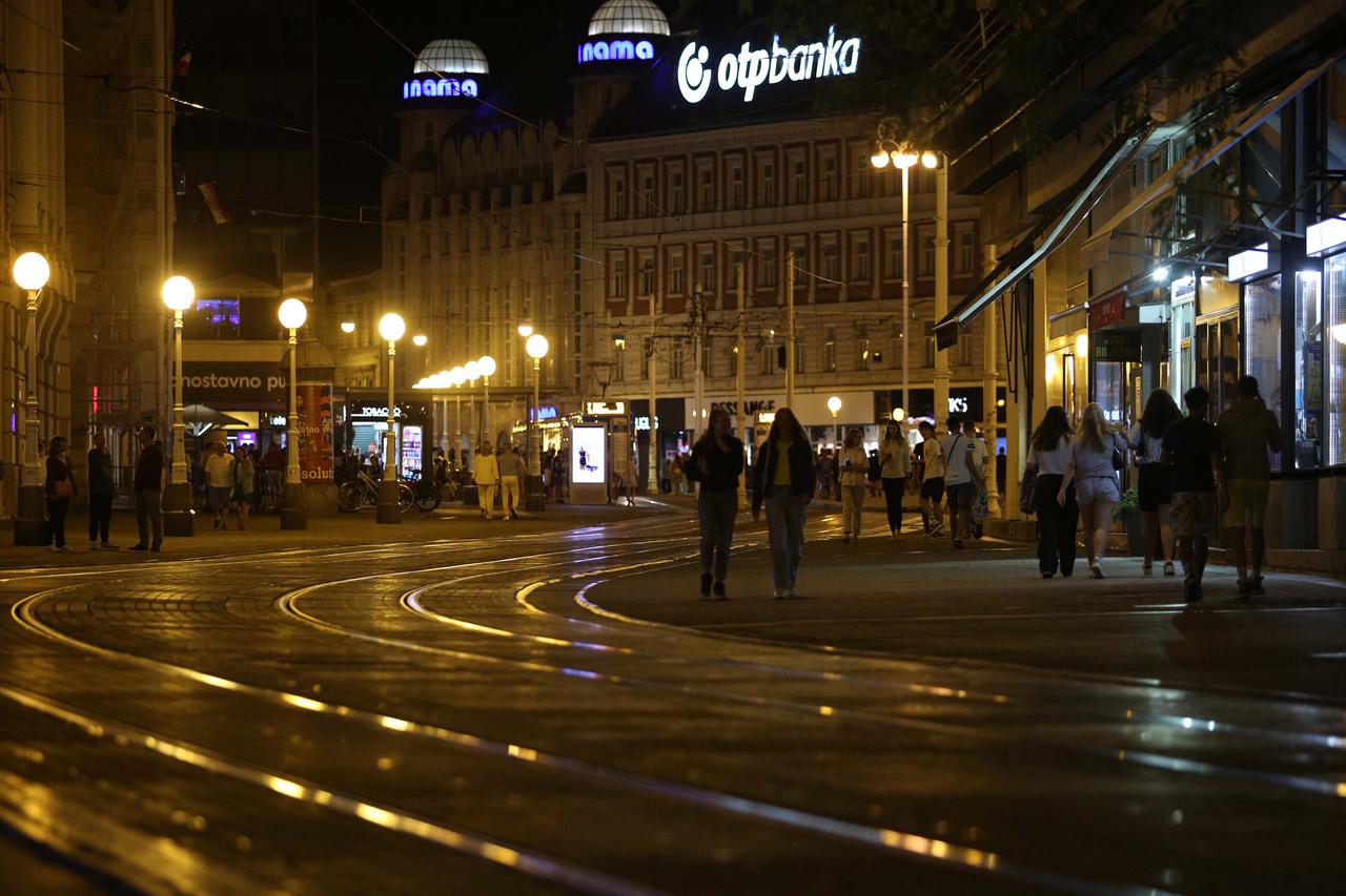 Zagreb: Ve?er u centru grada