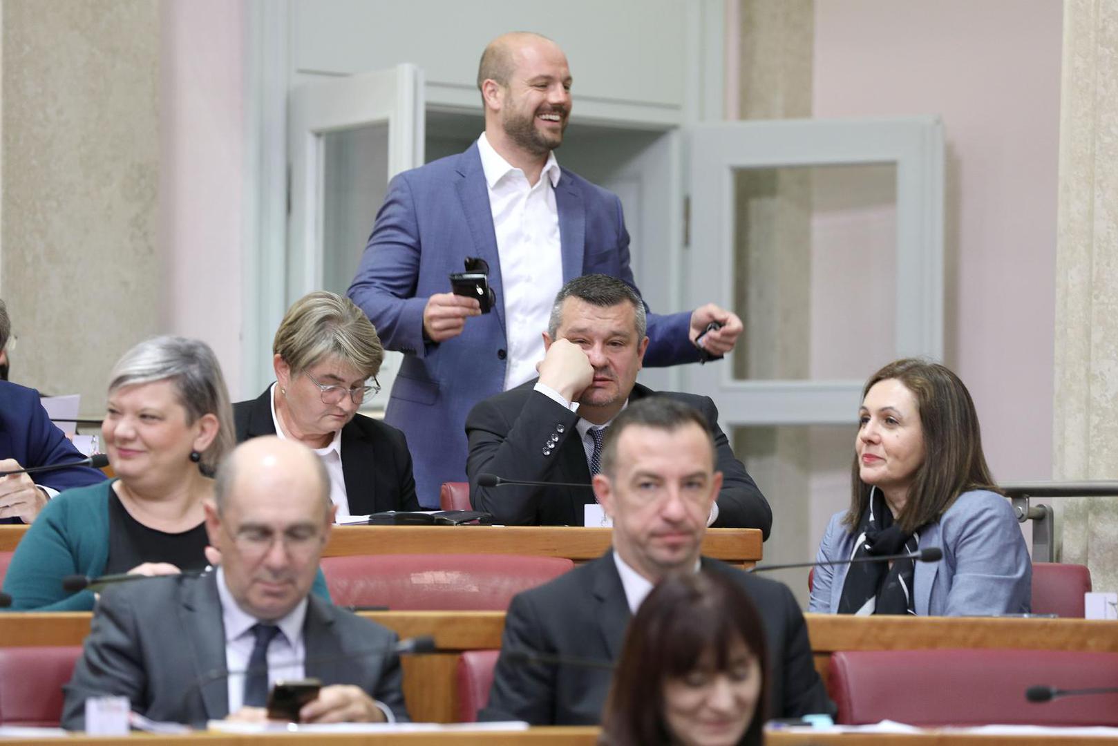 25.05.2023., Zagreb - Sabor 16. sjednicu nastavlja raspravom o prijedlogu izmjena i dopuna Drzavnog proracuna Republike Hrvatske za 2023. godinu. Photo: Patrik Macek/PIXSELL