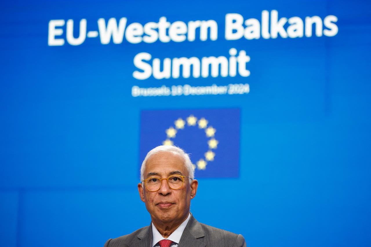 European Union and Western Balkans countries leaders hold a summit in Brussels