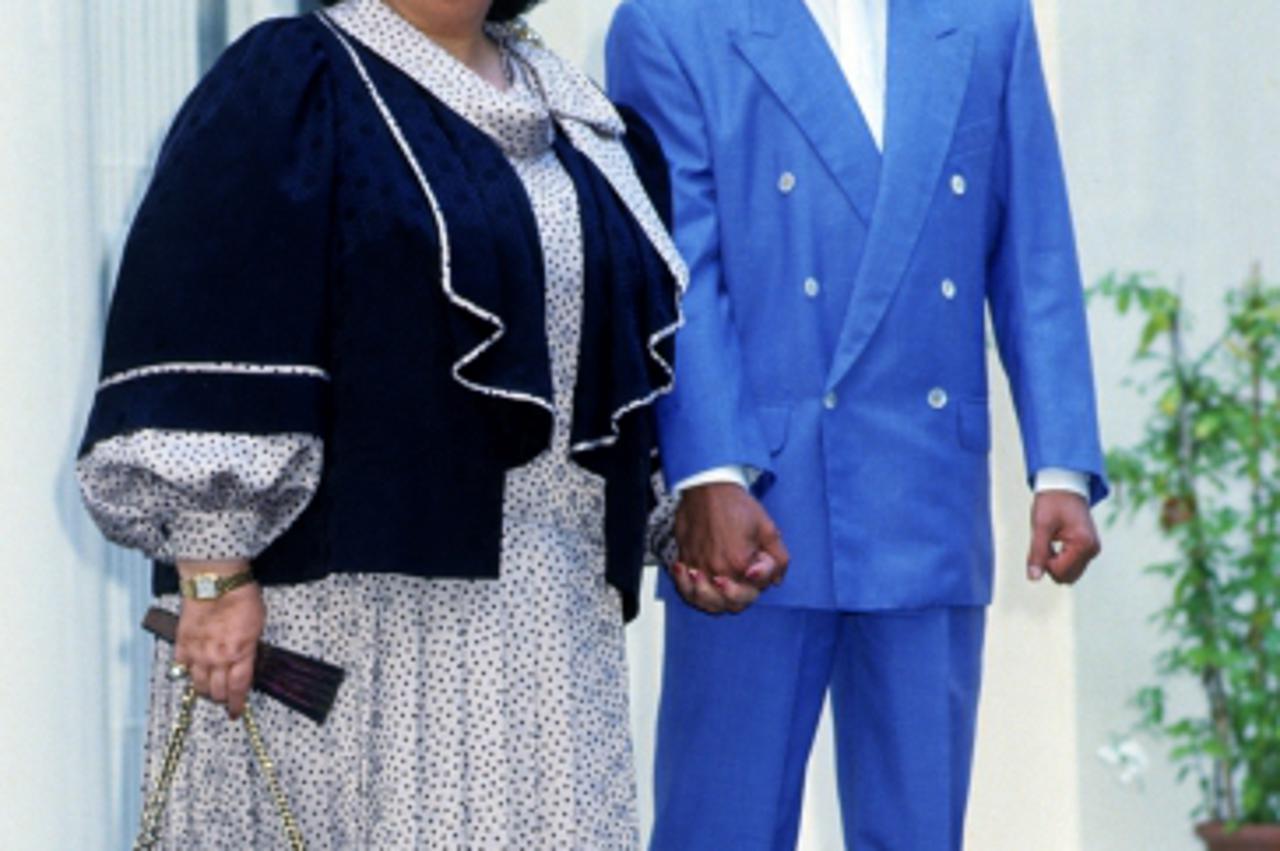 'Spanish Sorrano Montserrat Caballe and Freddie Mercury Photo: Press Association/Pixsell'