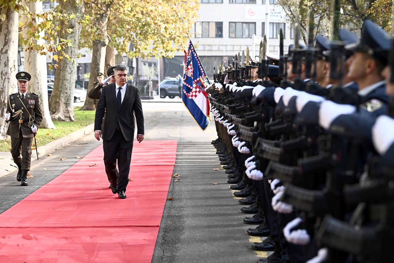 FILE PHOTO: Italy's PM Giorgia Meloni attends a ceremony to mark the 163rd anniversary of the Italian Army