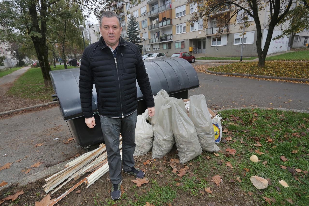 Zagreb: Zeleni otoci i kontejneri smeća u Gornjoj Dubravi