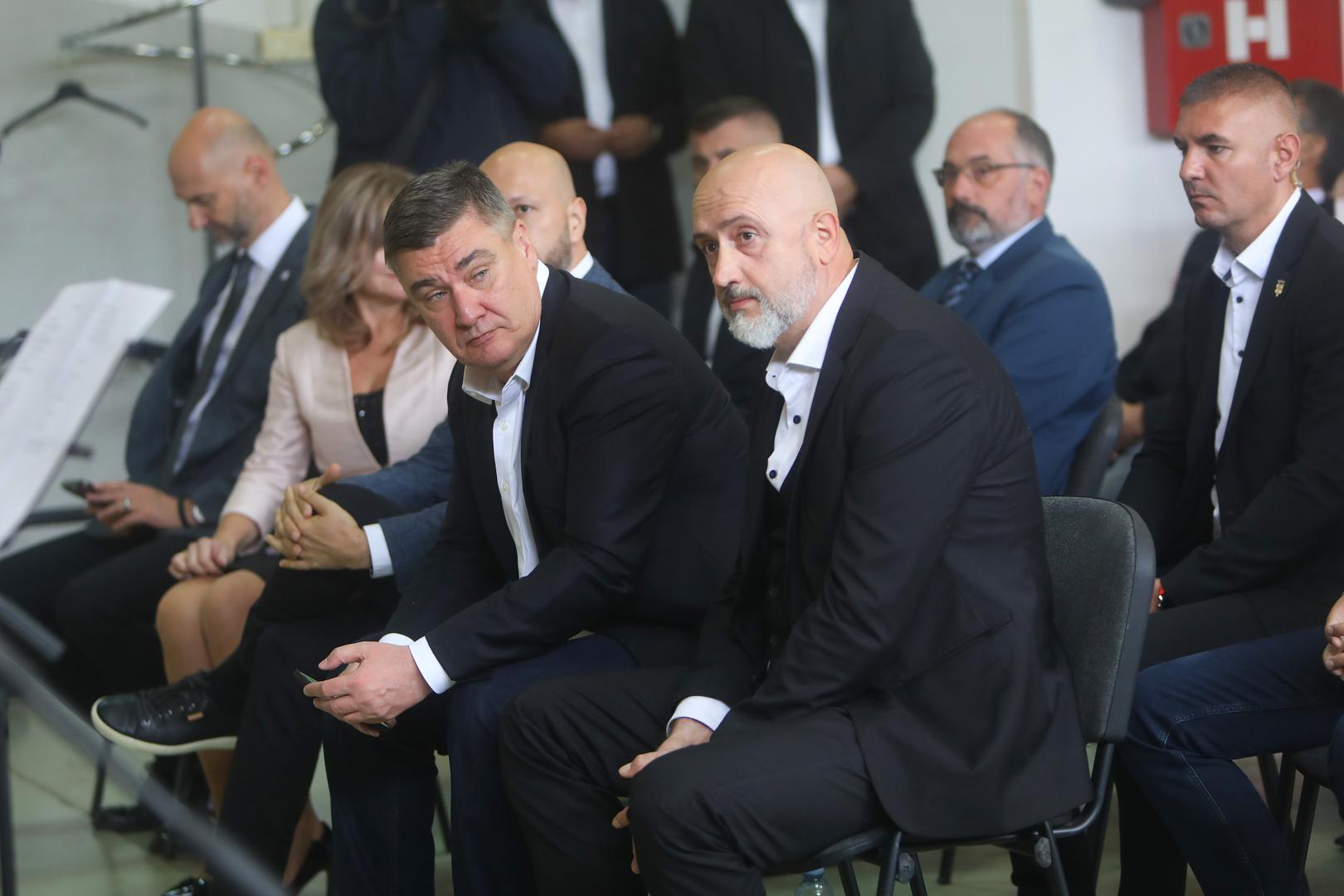 13.09.2024., Kamanje - Predsjednik RH Zoran Milanovic nazocio je svecanoj sjednici opcinskog vijeca Kamanje povodom Dana opcine. Photo: Kristina Stedul Fabac/PIXSELL