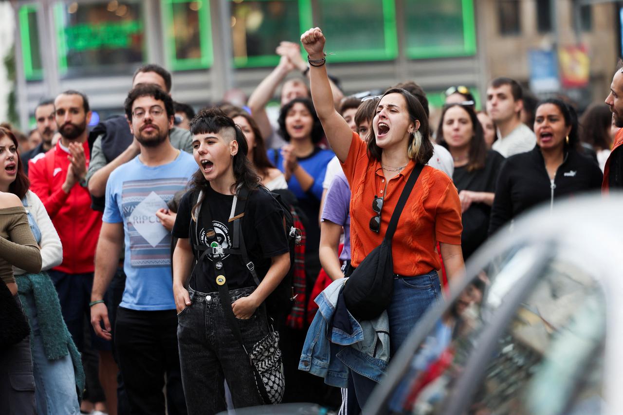 Protest to denounce the housing crisis in Madrid