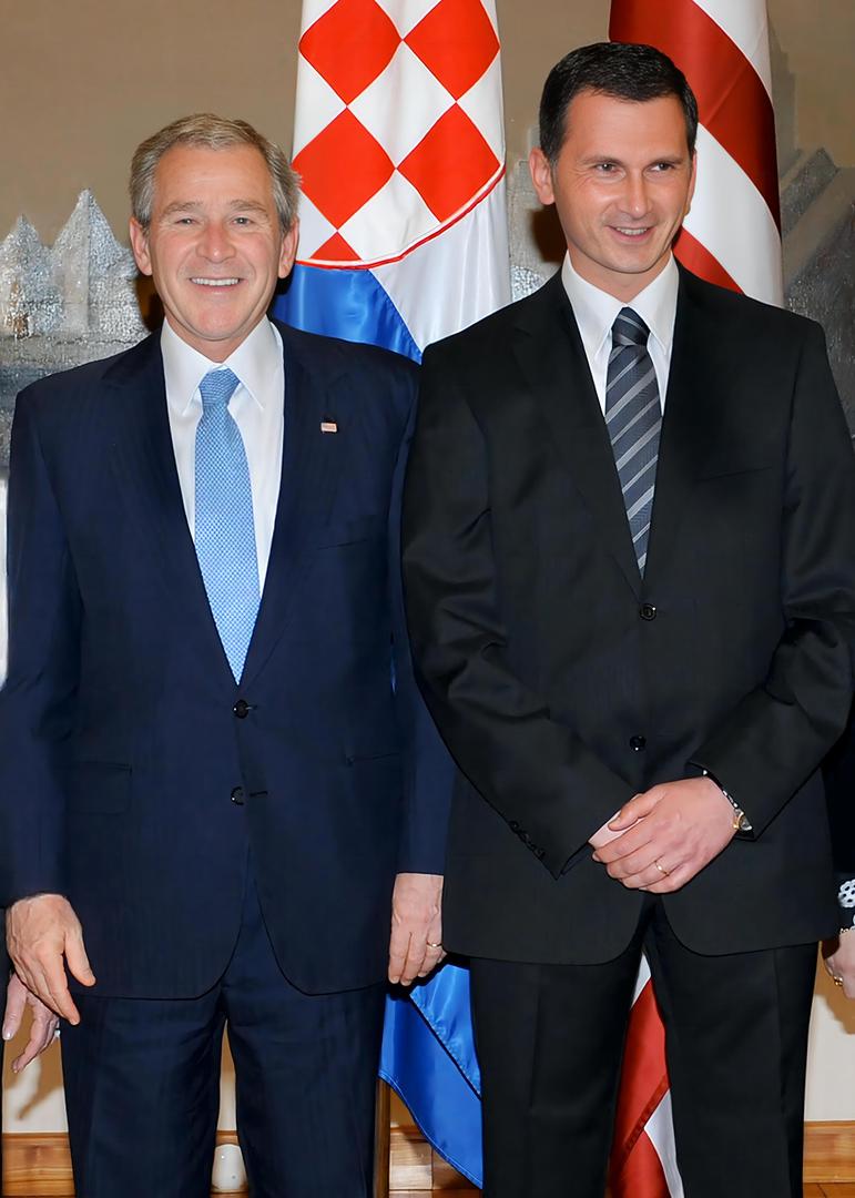 Dragan Primorac i George W. Bush