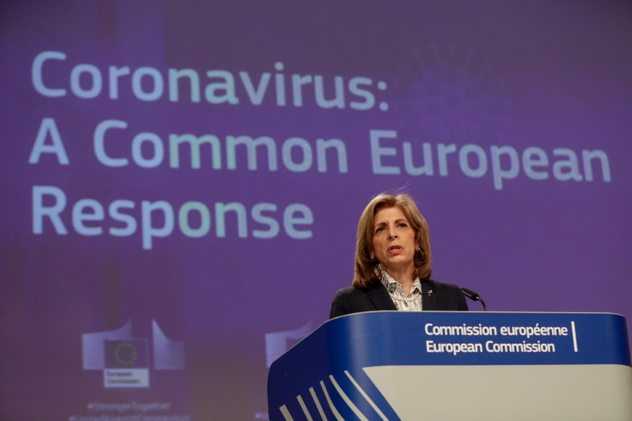News conference on "Coronavirus: A Common European Response" in Brussels