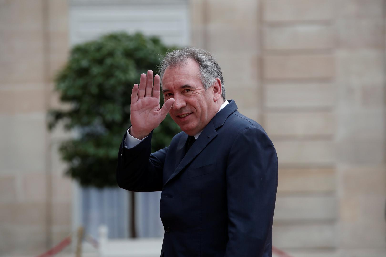 ... i centrist Francois Bayrou, ministar pravosuđa