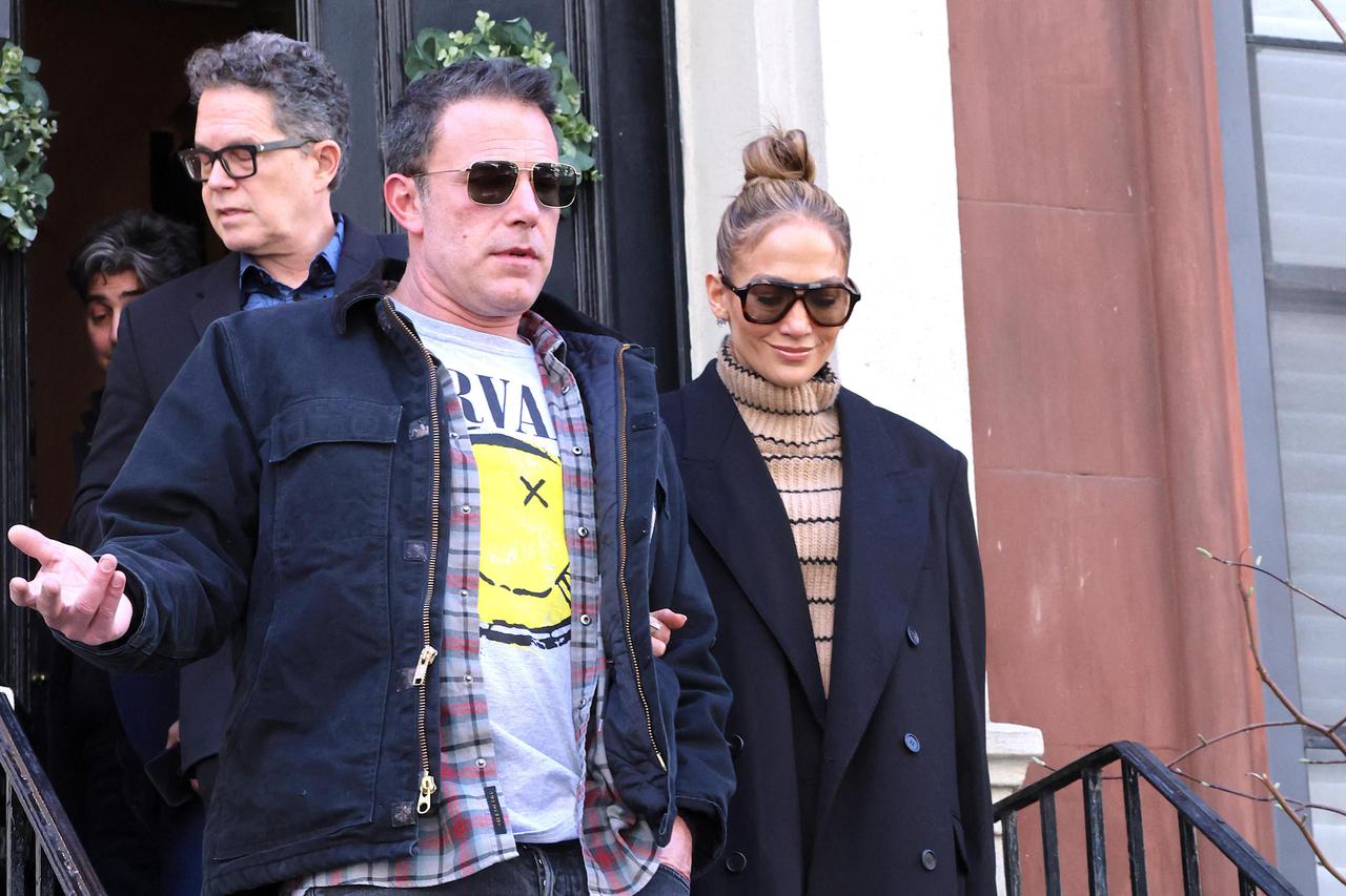 Jennifer Lopez and Ben Affleck out  - NYC