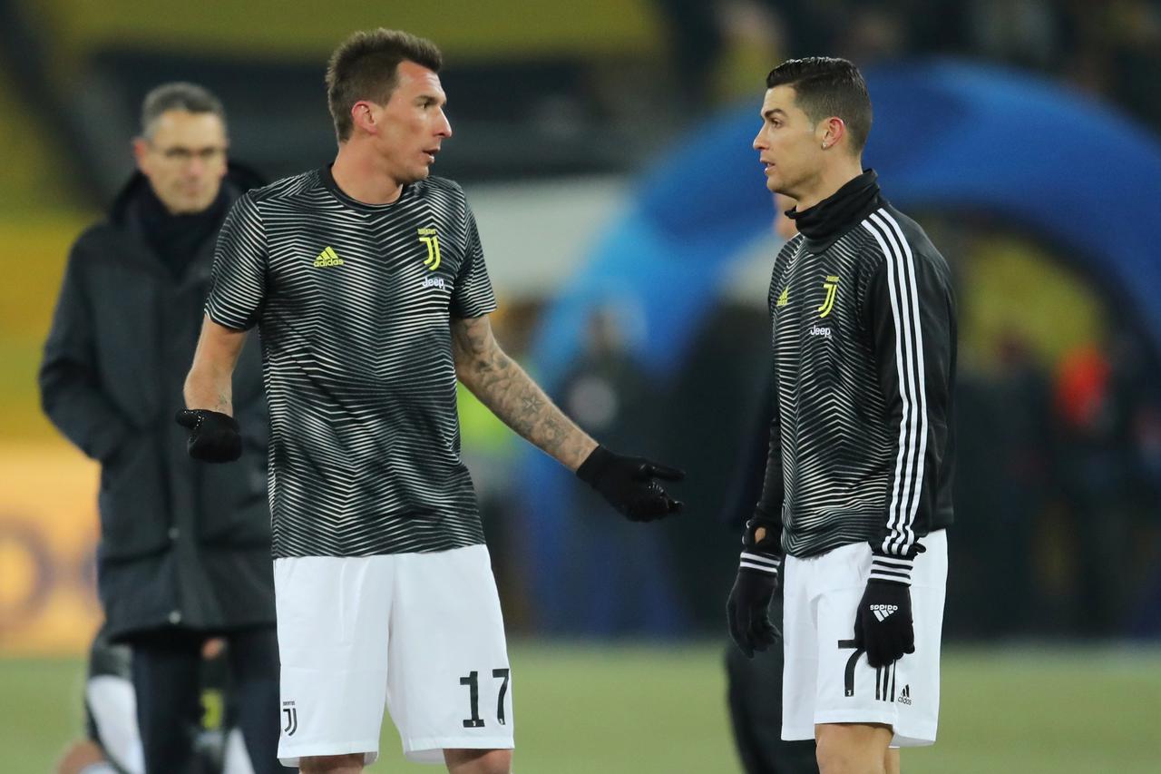 Mario Mandžukić i Cristiano Ronaldo