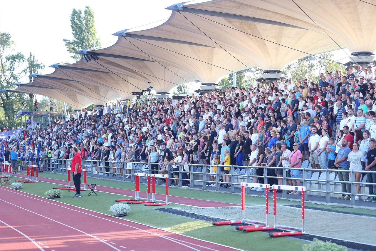 Zagreb: Svečano otvorenje 73. memorijala Borisa Hanžekovića na stadionu Mladost