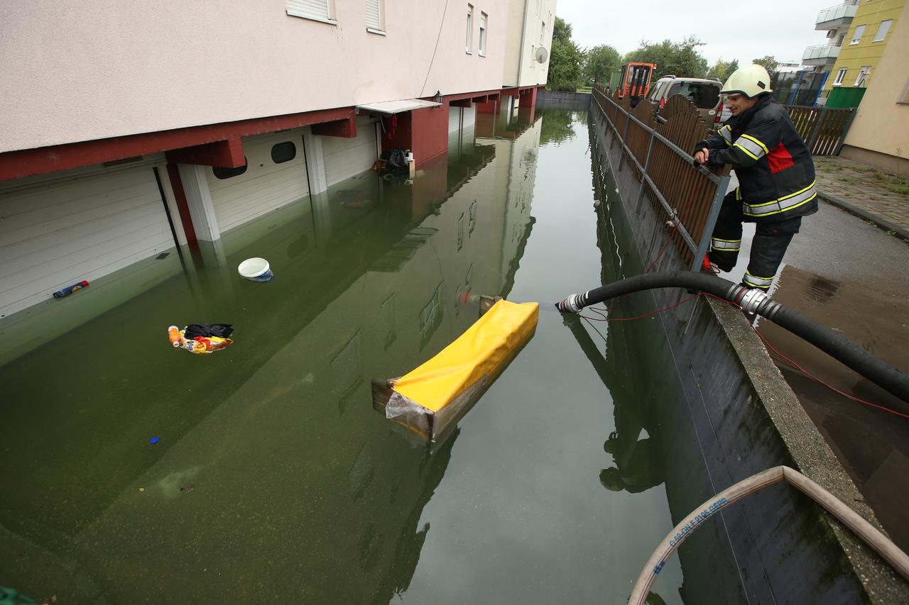 Vatrogasne intervencije zbog jake kiše