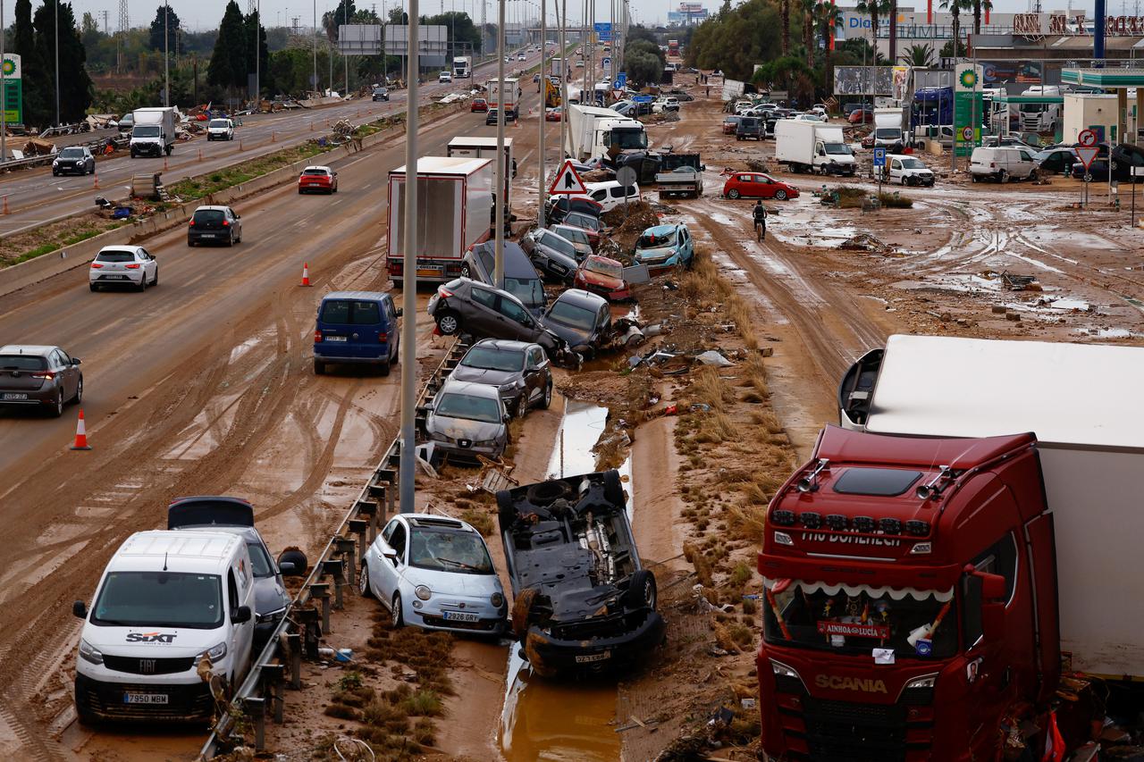 Aftermath of floods in Valencia