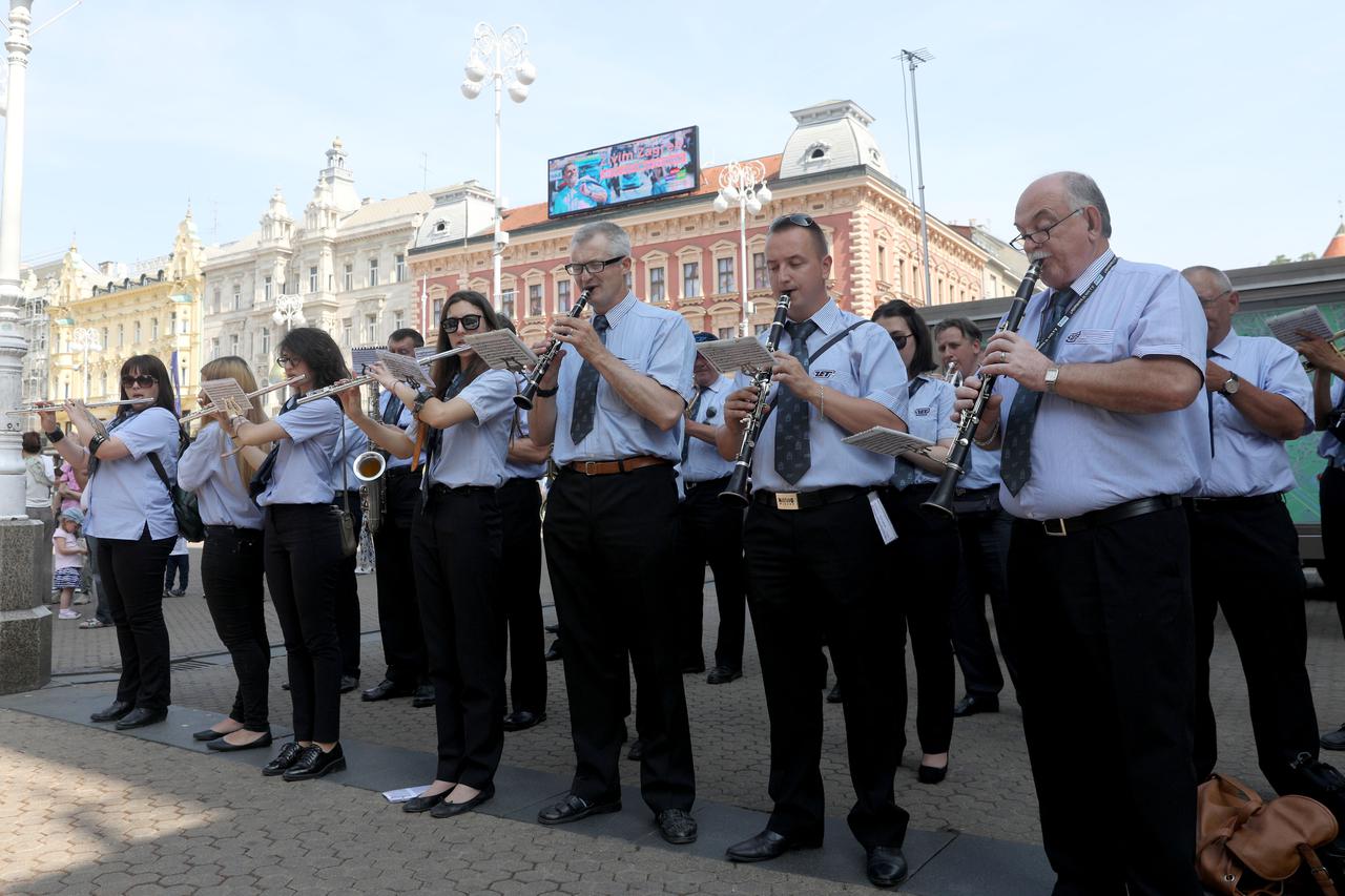 Zagreb: Puhački orkestar ZET-a