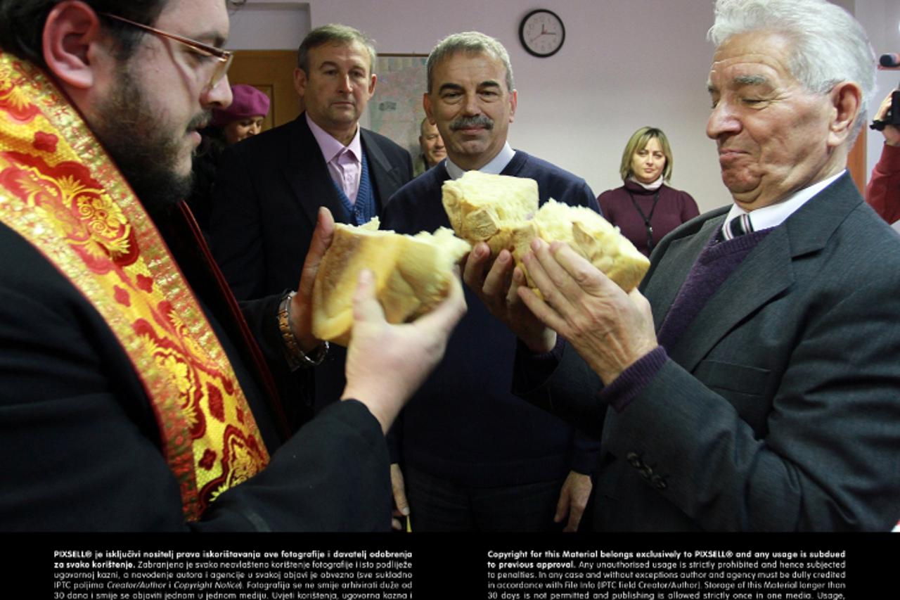 '19.12.2012., Ulica A. Stepinca, Varazdin -  Vijece srpske nacionalne manjine proslavilo je Krsnu slavu. Photo: Marko Jurinec/PIXSELL'