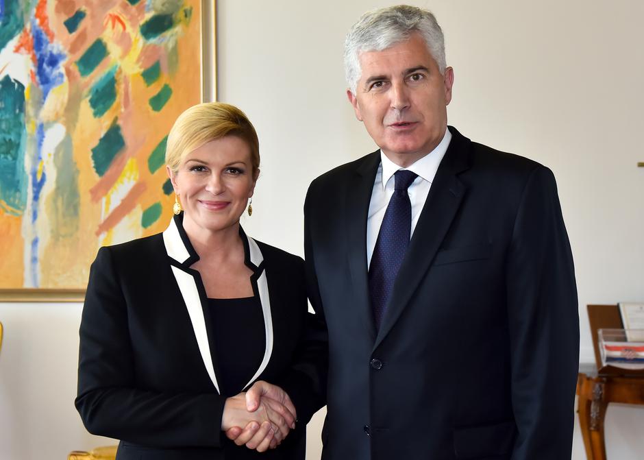 Kolinda Grabar Kitarović i Dragan Čović