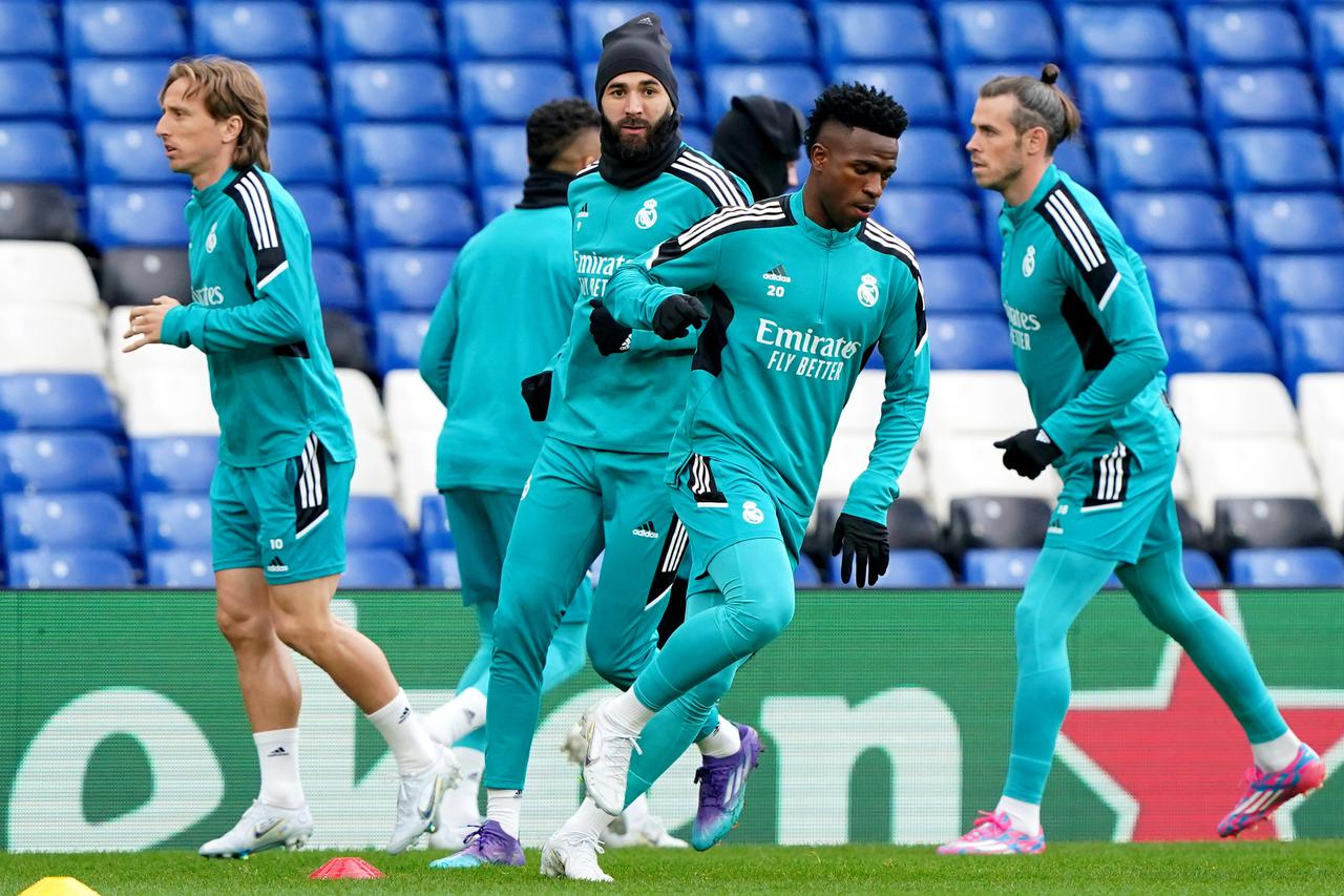 Real Madrid Training and Press Conference - Stamford Bridge - Tuesday April 5th