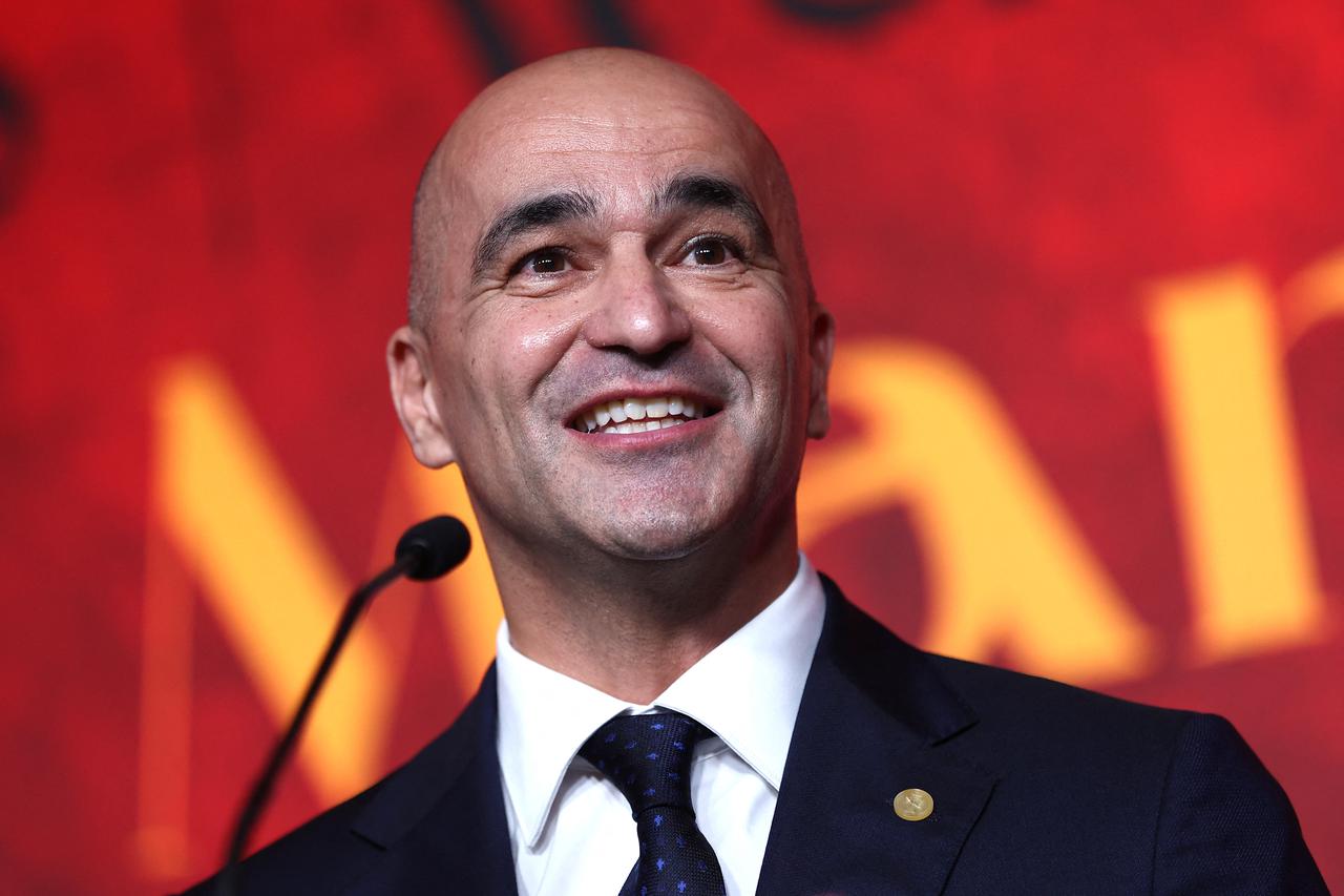 Portugal present new coach Roberto Martinez