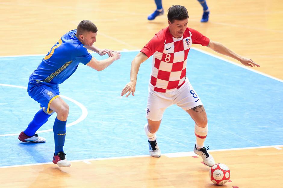 Osijek: Hrvatska futsal reprezentacija protiv Ukrajine za odlazak na EP