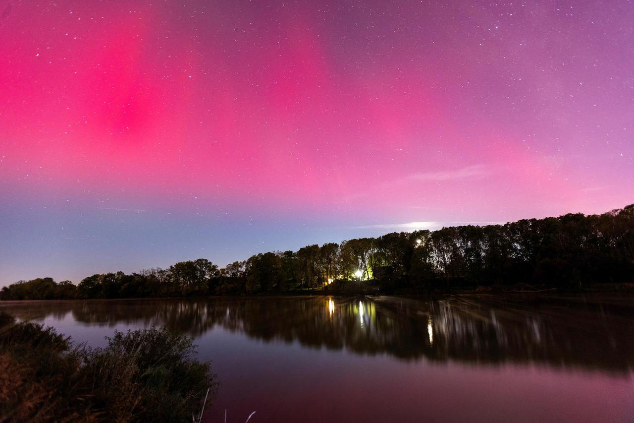 Northern lights in Ontario