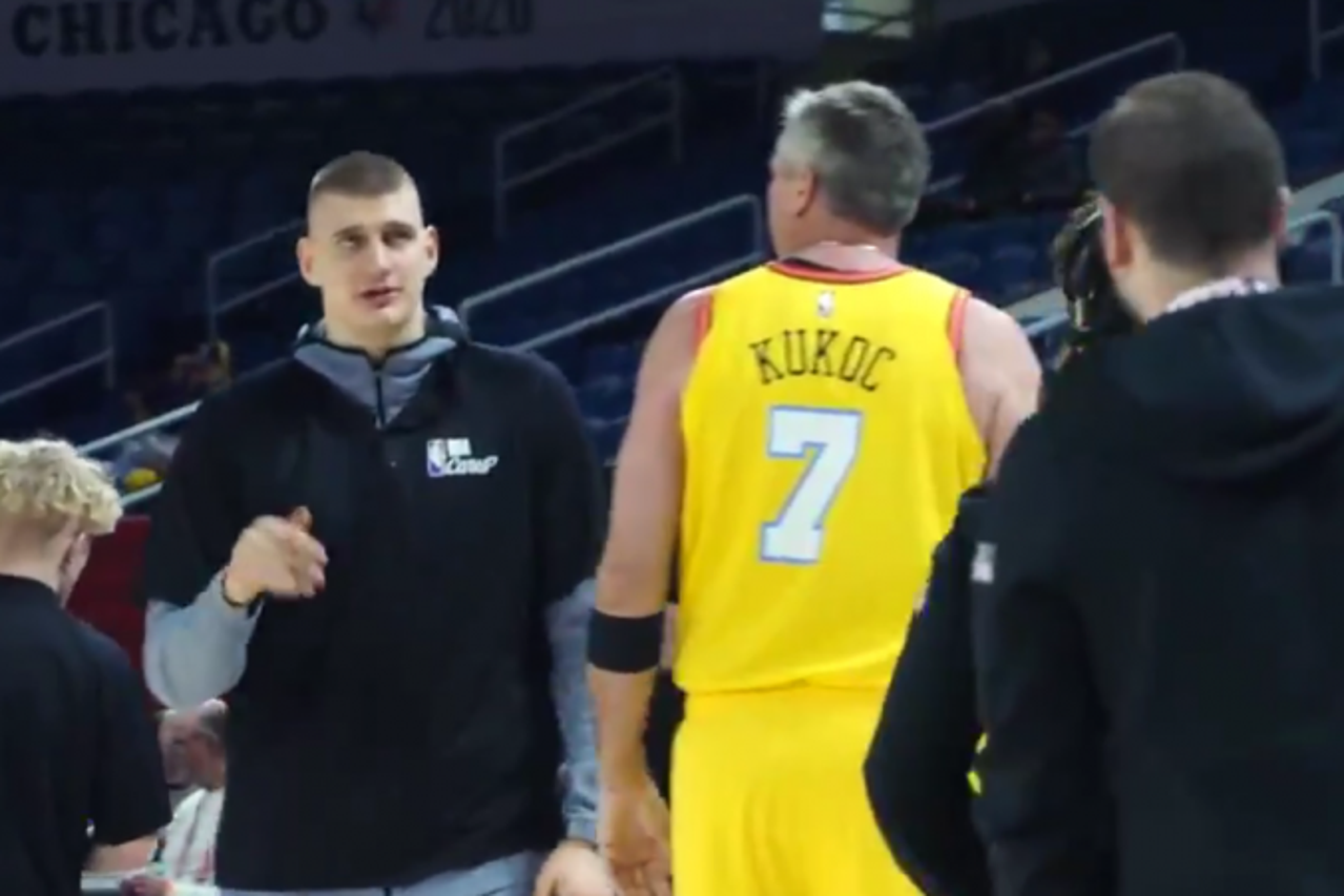 Nikola Jokić i Toni Kukoč