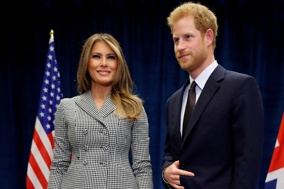 Melanija Trump i princ Harry