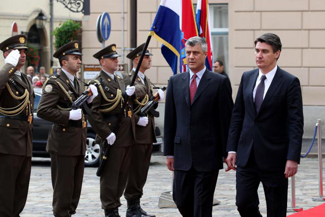 Zoran Milanović, Hashim Thaci (1)