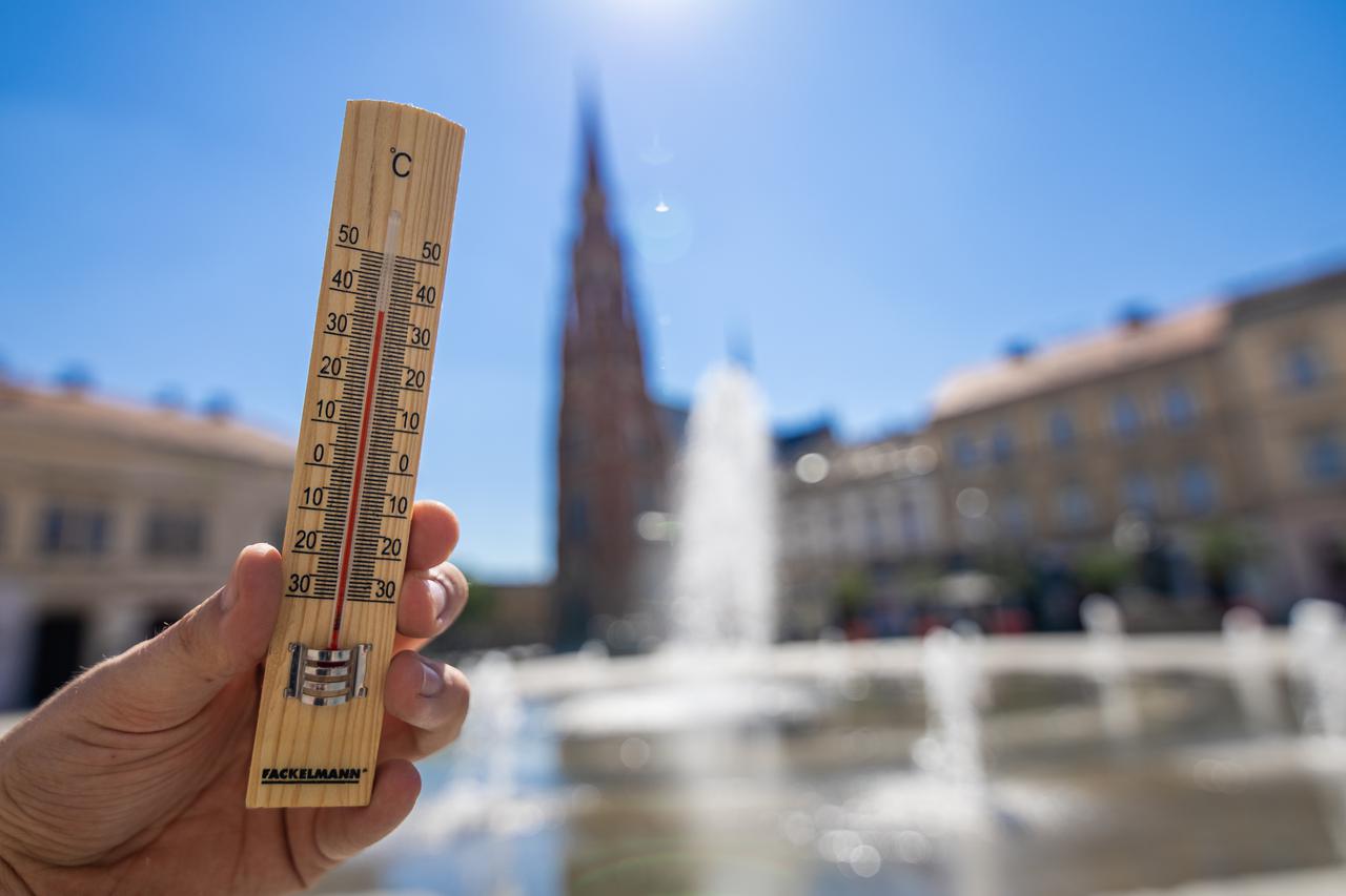 Osijek: Toplinski val