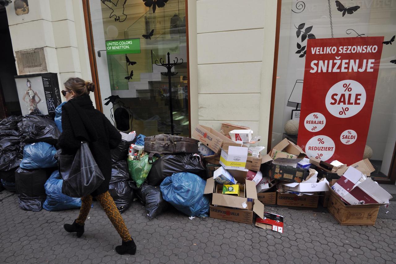 Smeće u Zagrebu