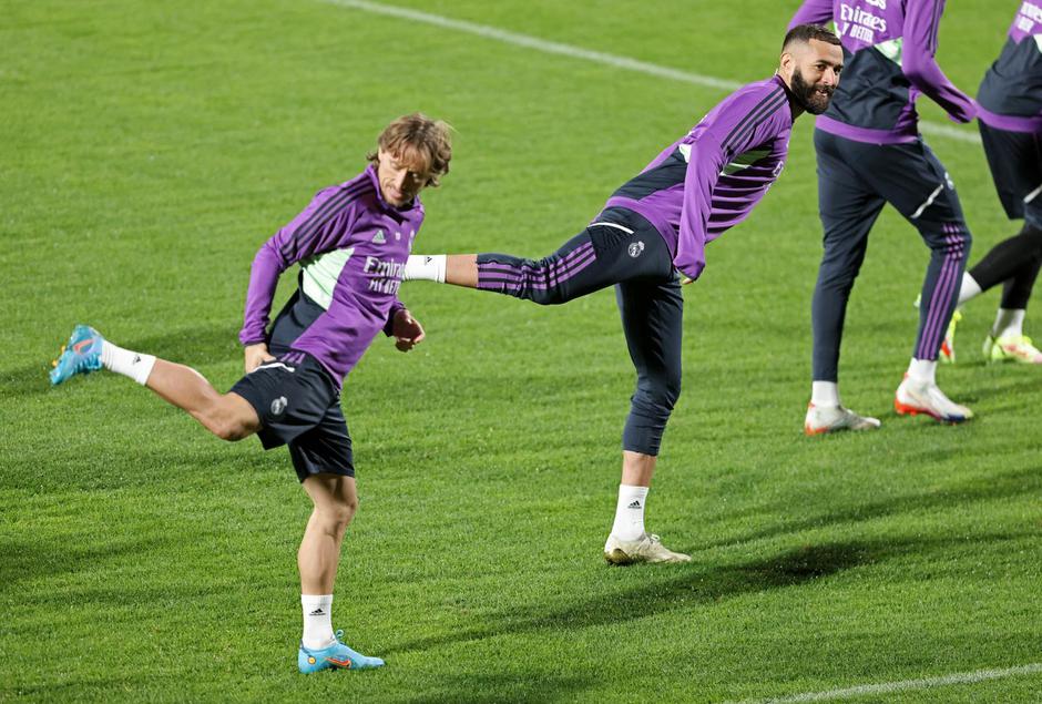 Spanish Super Cup - Real Madrid Training