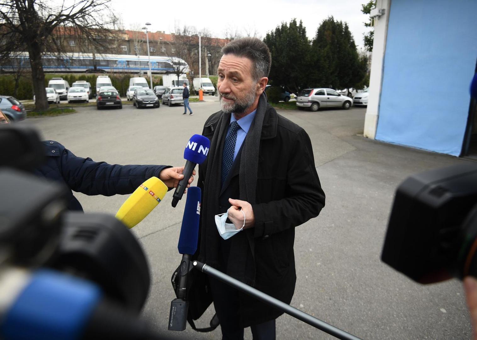 12.03.2021., Zagreb - Sastanak Senata Sveucilista u Zagrebu. Raspravljat ce o stanju na Sveucilistu, ali i potencijalnoj smjeni rektora Damra Borasa. 
Photo: Marko Lukunic/PIXSELL