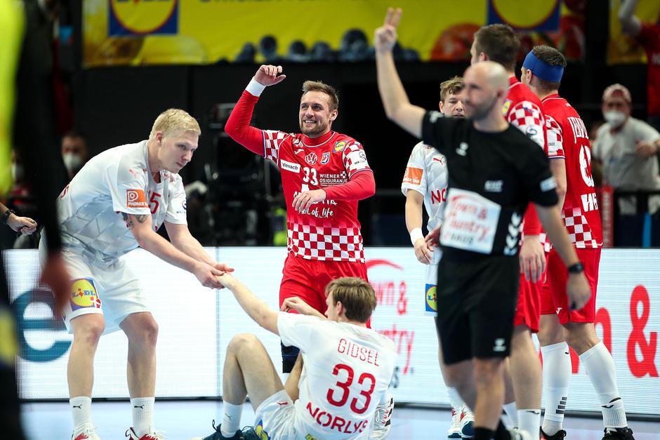 Budimpešta: EHF Europsko prvenstvo: Danska - Hrvatska