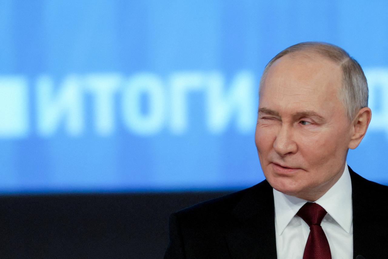 Russian President Putin holds his annual press conference